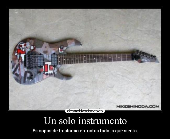 carteles guitarras acusticas amor sonido sensacion expresion desmotivaciones