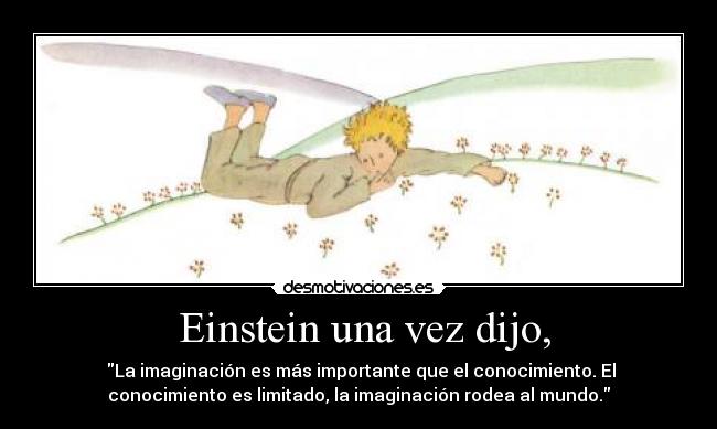  Einstein una vez dijo, - 