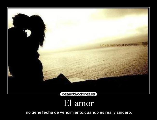 El amor -