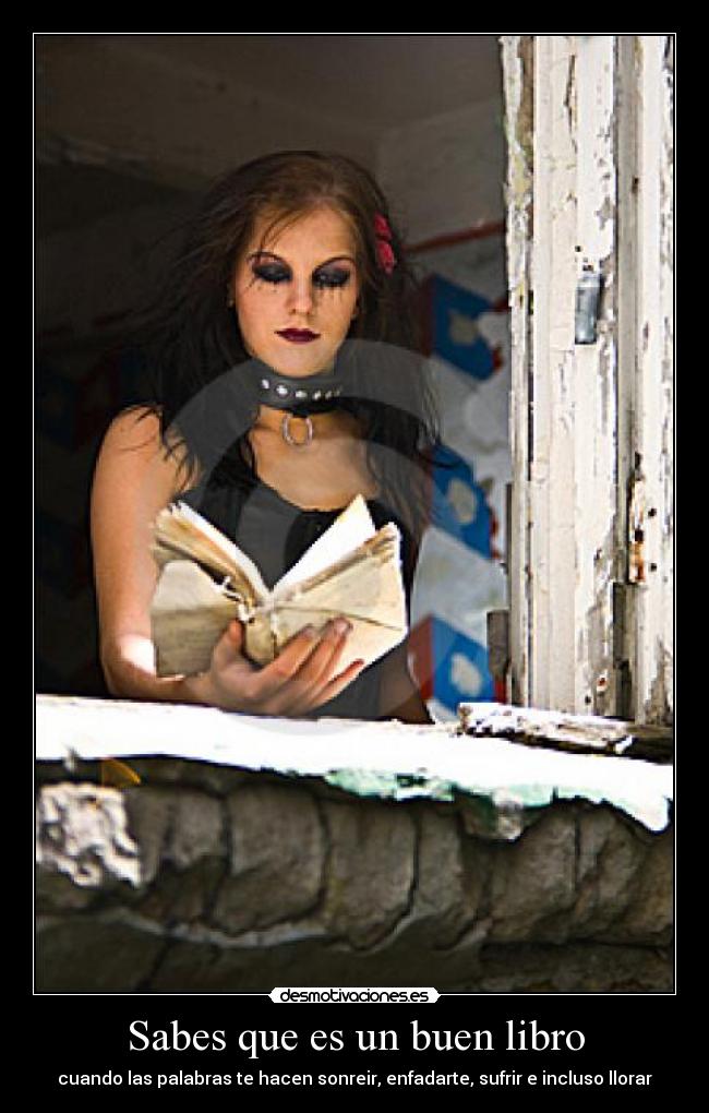Sabes que es un buen libro -