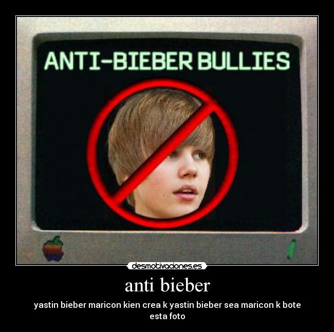 anti bieber - 