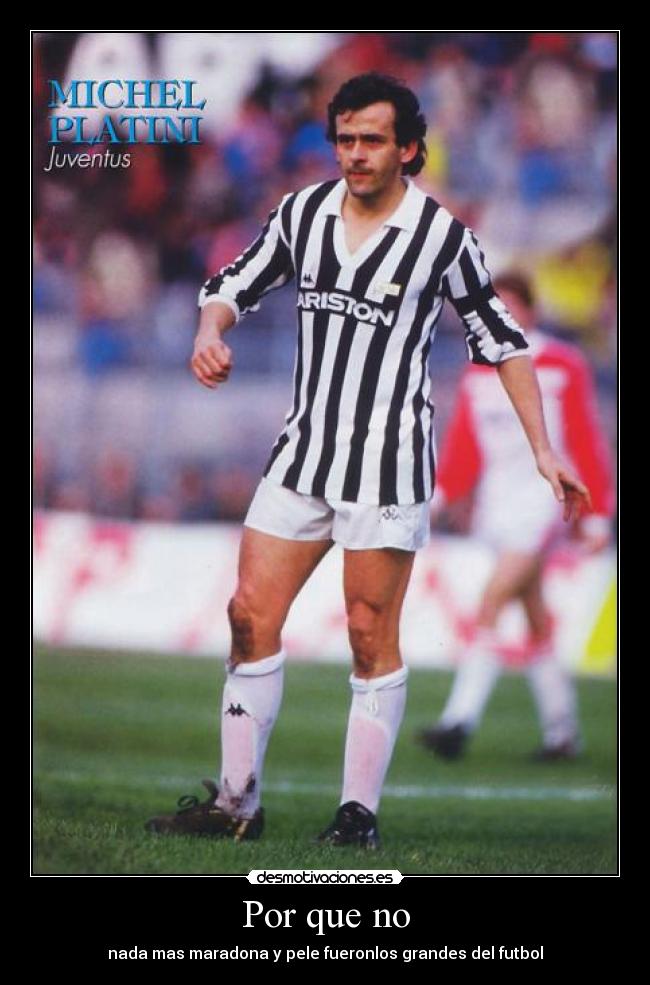 Por que no - nada mas maradona y pele fueronlos grandes del futbol