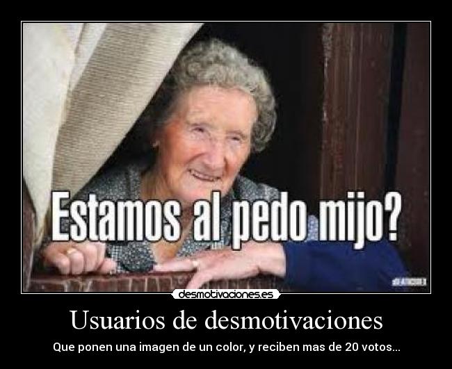 Usuarios de desmotivaciones -