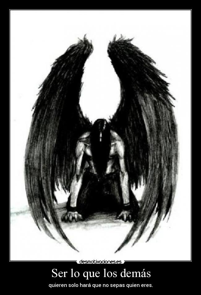 Ser lo que los demás - 