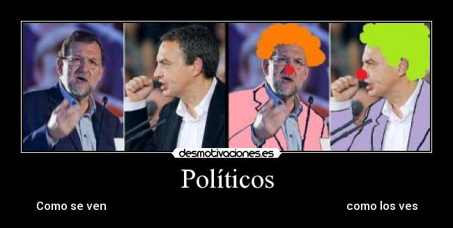 Políticos -