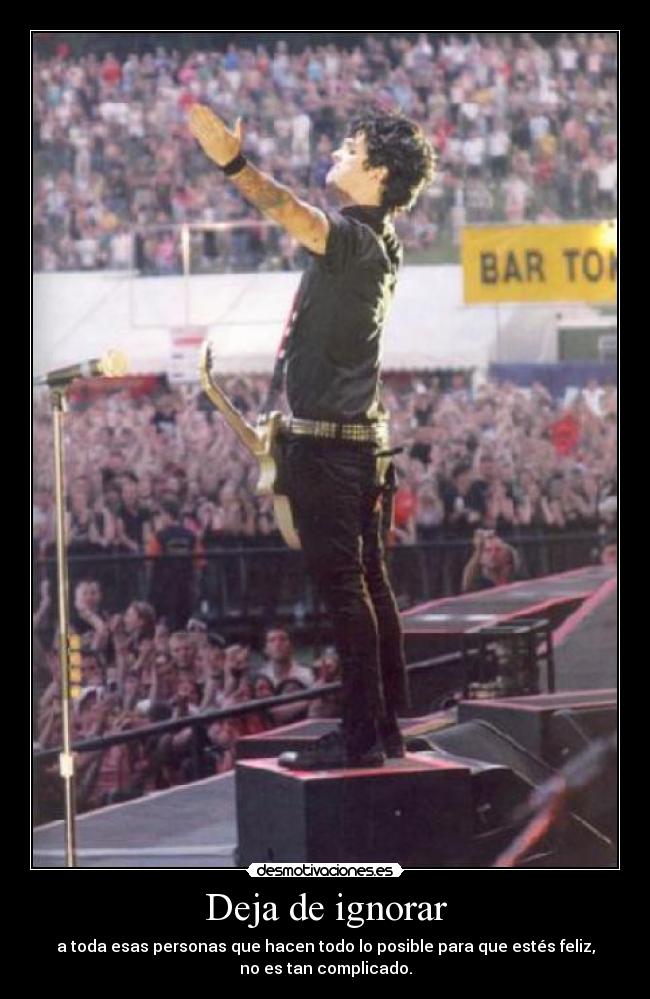 carteles billie joe desmotivaciones