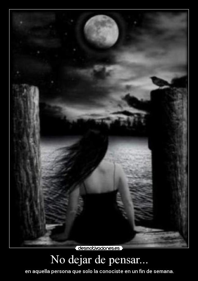 No dejar de pensar... - 