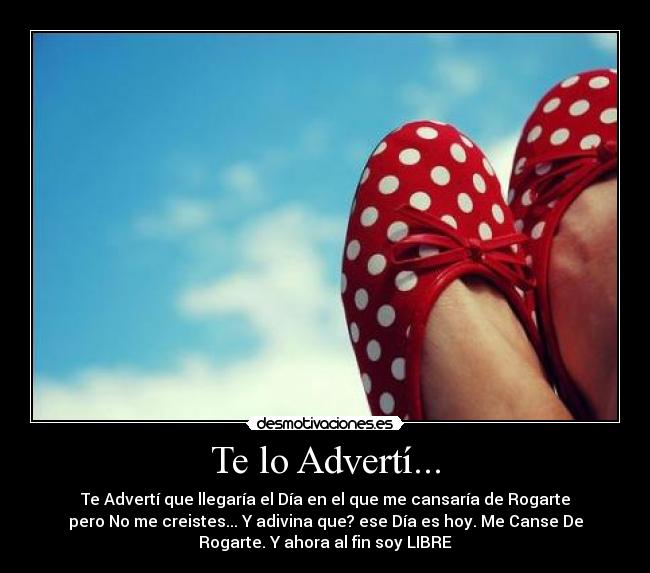 Te lo Advertí... - 