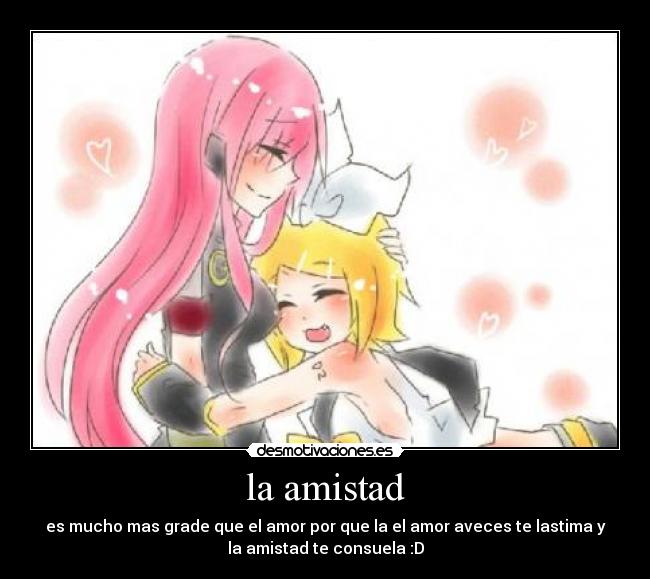 la amistad -