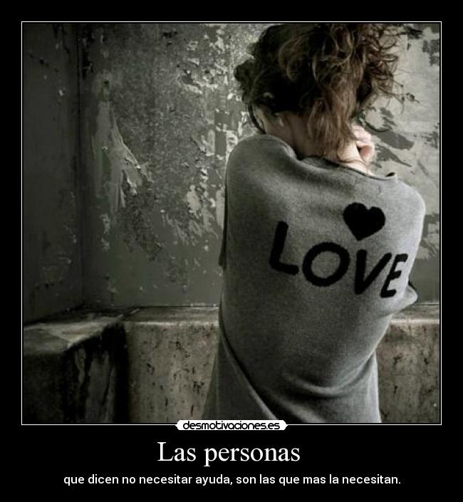 Las personas  - 