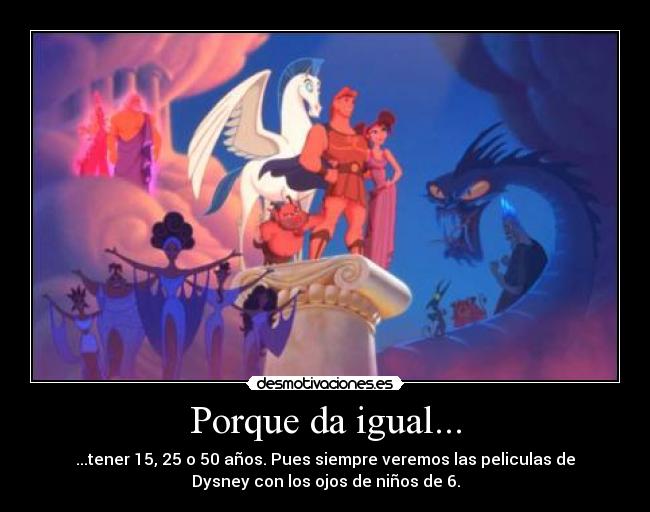 carteles dysney ninos mayores jovenes grandes hercules musica ninez desmotivaciones