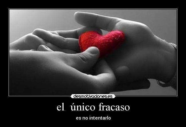 el único fracaso -