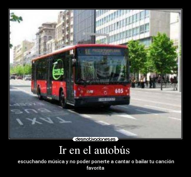 Ir en el autobús  - 