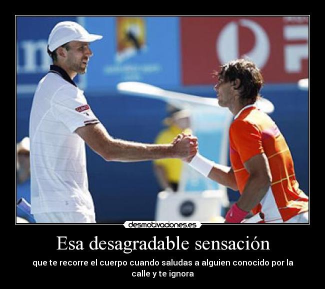 Esa desagradable sensación - 