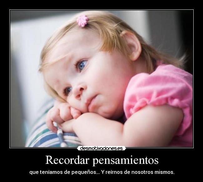 Recordar pensamientos - 