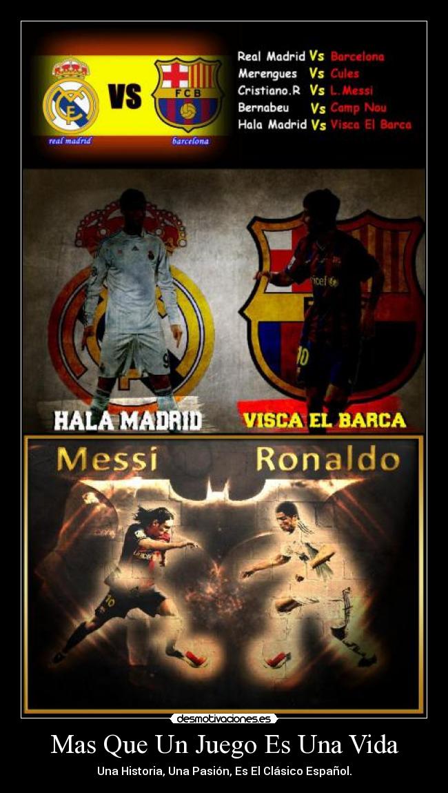 Mas Que Un Juego Es Una Vida -