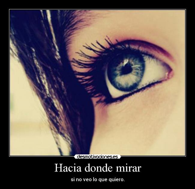 Hacia donde mirar - 