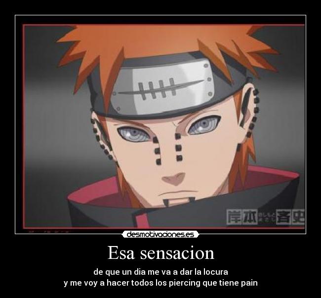carteles los piercing pain desmotivaciones