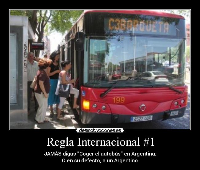Regla Internacional #1 - 