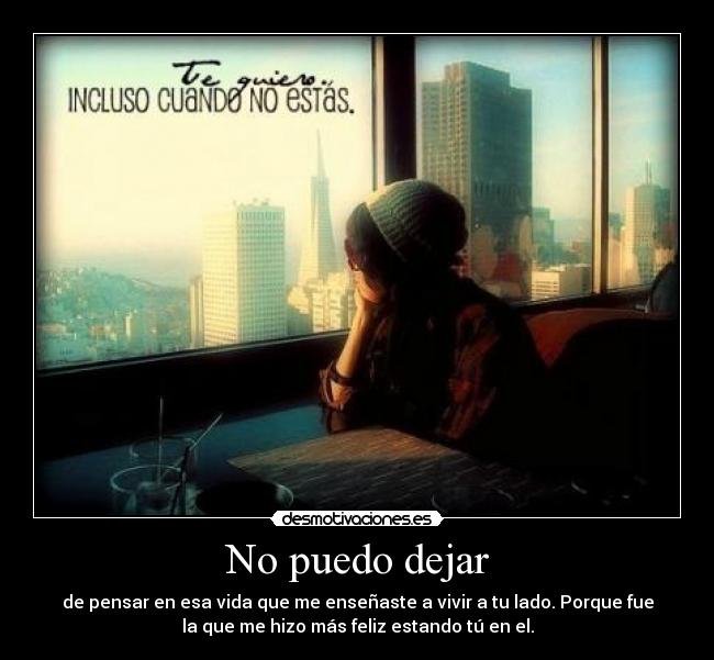 No puedo dejar - 