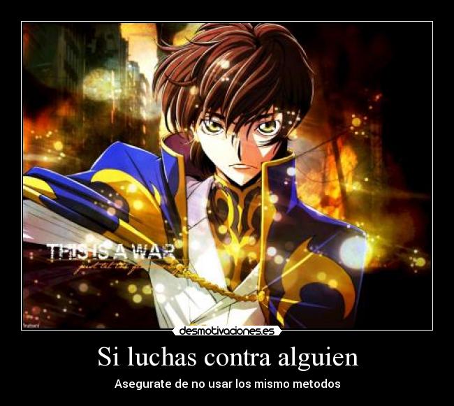 carteles kururugi suzaku code geass desmotivaciones