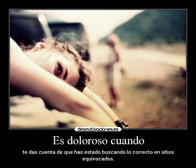 Es doloroso cuando - 