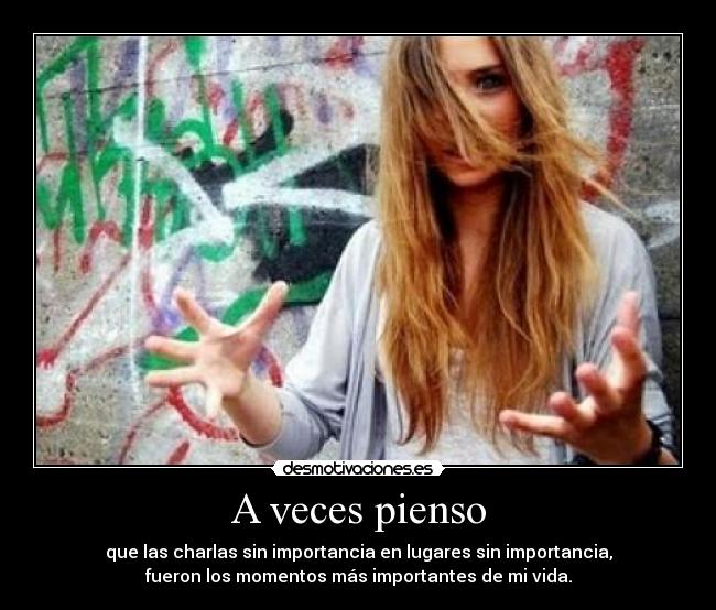 A veces pienso - 