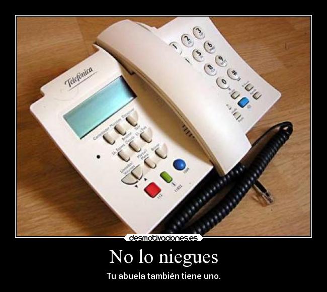 No lo niegues -