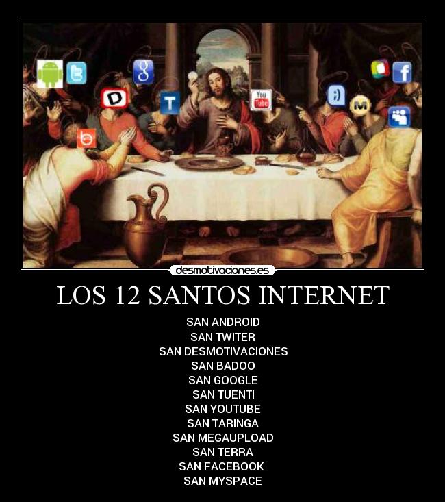 LOS 12 SANTOS INTERNET -
