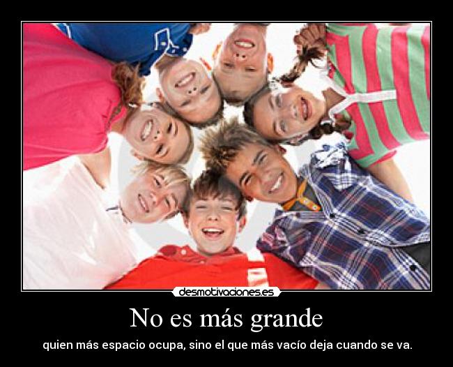 carteles amigo vacio amistad desmotivaciones