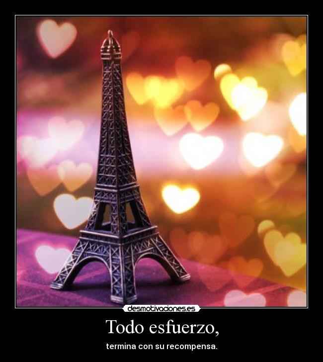 Todo esfuerzo, - 
