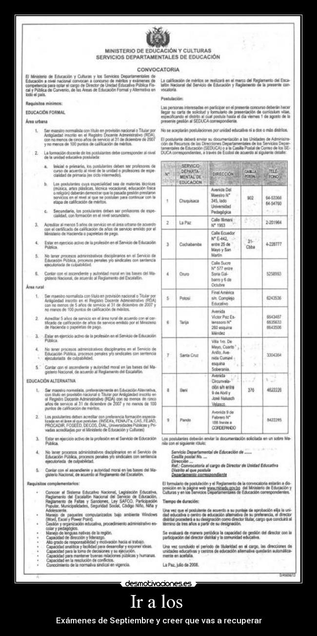 carteles septiembre desmotivaciones