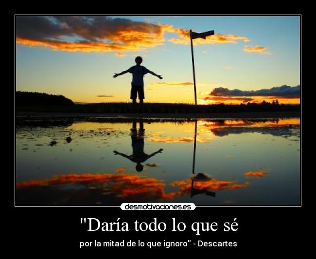 Daría todo lo que sé - 