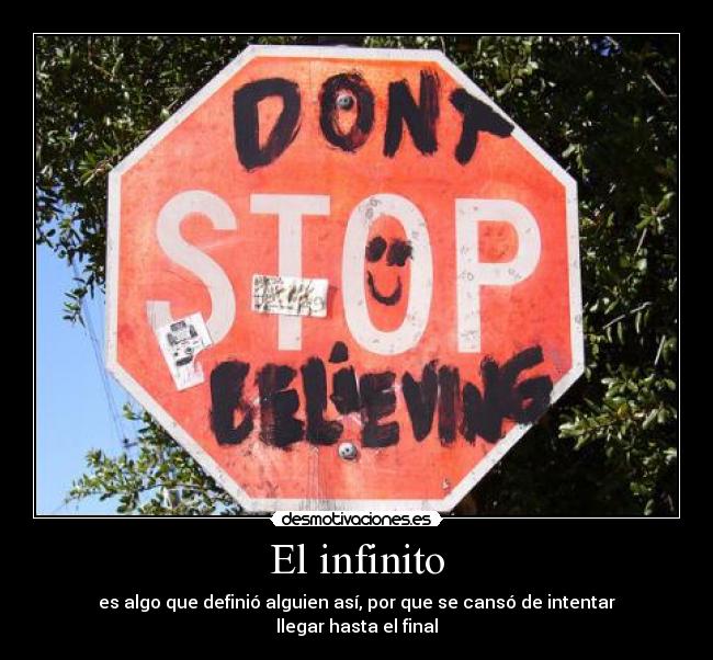 El infinito - 