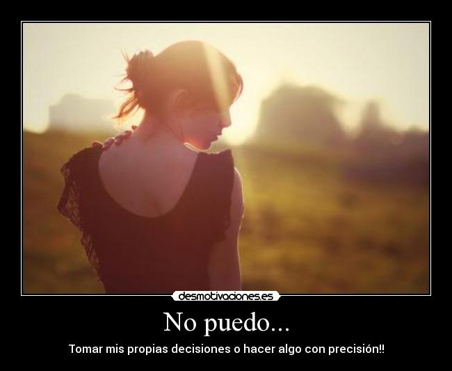 No puedo... - 