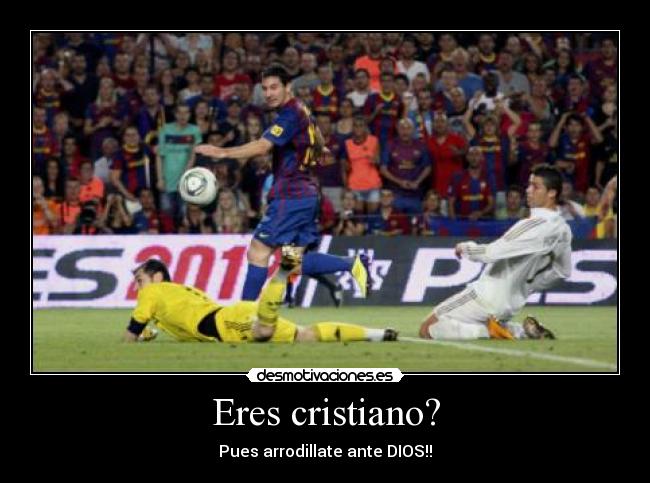 Eres cristiano? -