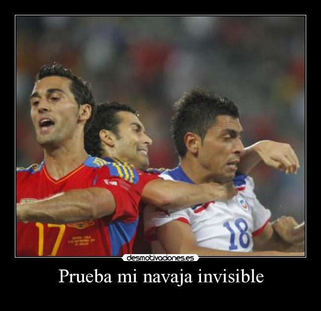 Prueba mi navaja invisible -