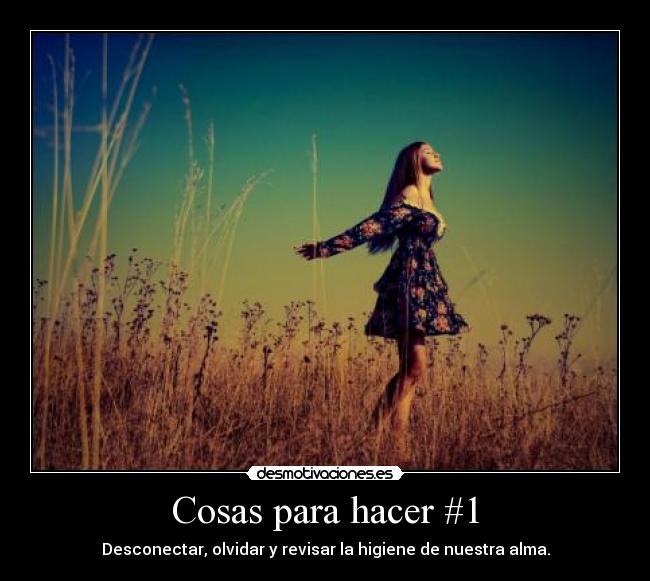 Cosas para hacer #1 - 