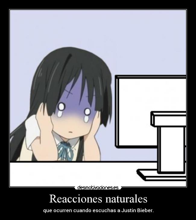 Reacciones naturales -
