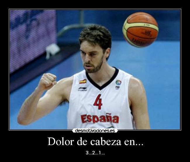 Dolor de cabeza en... - 3...2...1...