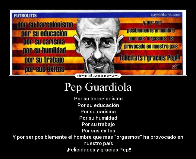 Pep Guardiola -