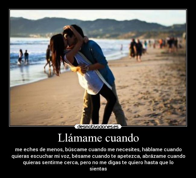 Llámame cuando - 