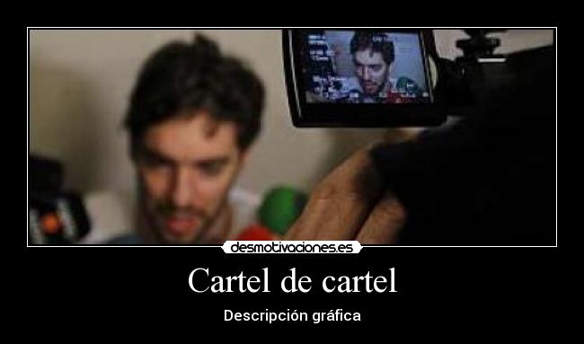 Cartel de cartel - Descripción gráfica