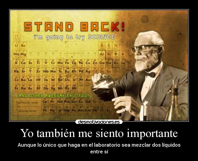 Yo también me siento importante - 