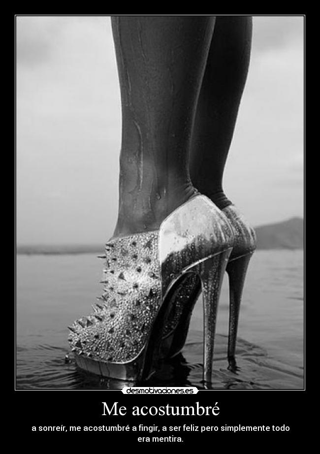 Me acostumbré - 