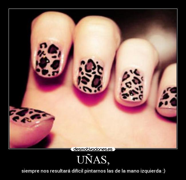 UÑAS, - 