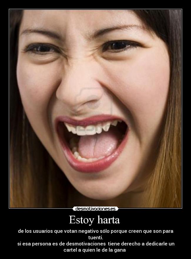 Estoy harta  - 