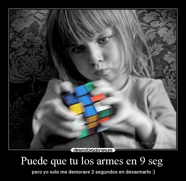carteles cubo rubik desmotivaciones