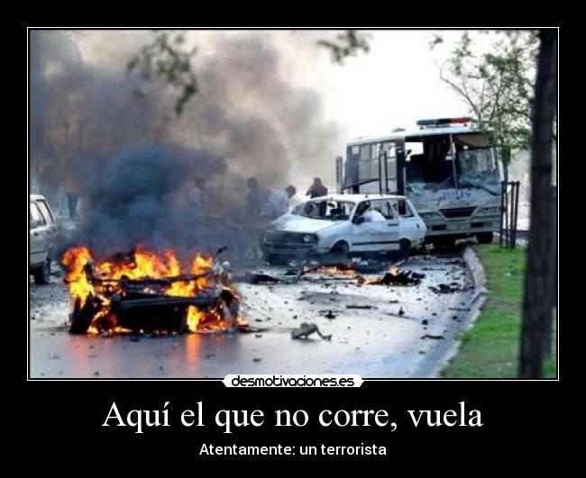 Aquí el que no corre, vuela -