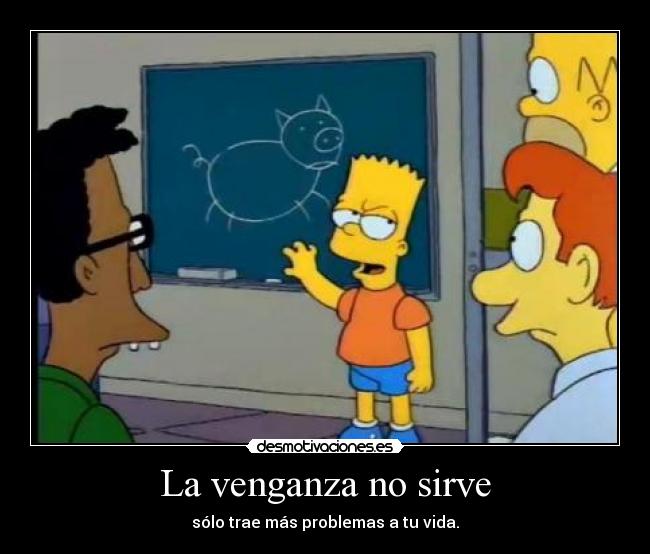 carteles los simpsons bart desmotivaciones